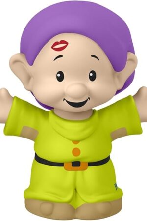 The Replacement Part for Fisher-Price Little-People Princess Playset - HPL23 ~ Replacement Dwarf Dopey Figure ~ Inspired by Disney Snow White and The Seven Dwarfs