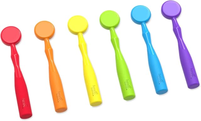 The hand2mind Magnetic Wands for Kids, Magnet Wands, Magnets for Kids Science, Magnets for Teaching, Preschool Science Classroom Supplies, Magnet with Handle, Elementary Teacher Must Haves (Set of 6)