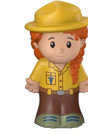 The Replacement Part for Fisher-Price Little People Giraffe Playset - CMP29 - Replacement Female Zoo Keeper