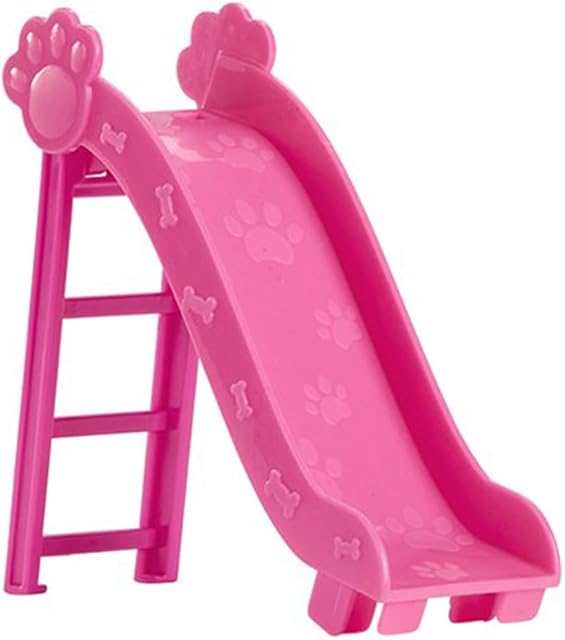 The Replacement Part for Barbie Doll Dreamhouse Doll House Playset HMX10 - Replacement Pink Dog Slide