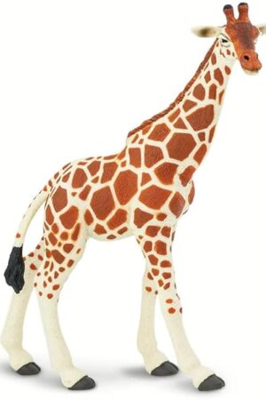 The Safari Ltd. Reticulated Giraffe Figurine - Lifelike 7" Model Figure - Educational Toy for Boys, Girls, and Kids Ages 3Y+