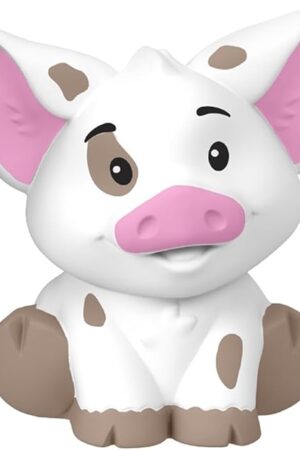 The Replacement Part for Fisher-Price Little-People Princess Playset - HPL23 ~ Replacement Princess Moana's Sidekick White Pig Pua Figure ~ Inspired by Disney Princess Characters