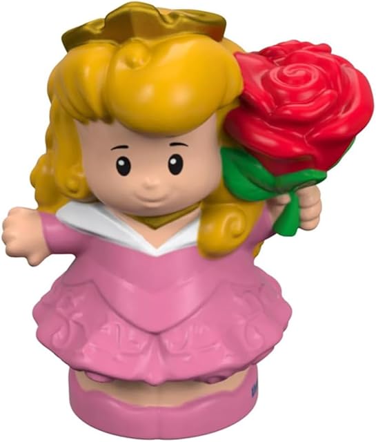 The Replacement Princess Aurora Figure for Fisher-Price Little People Aurora and Rapunzel Princess Playset - DRH12 ~ Works Great with Other Sets Too