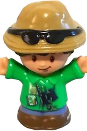 The Replacement Part for Safari Playset - Fisher-Price Little People Share and Care Safari FHF35 - Includes 1 Zookeeper Figure