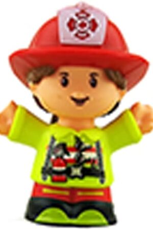 The Replacement Part for Fisher-Price Little People Helping Others Firetruck Playset - FMN98 ~ Replacement Fire-Fighter Figure