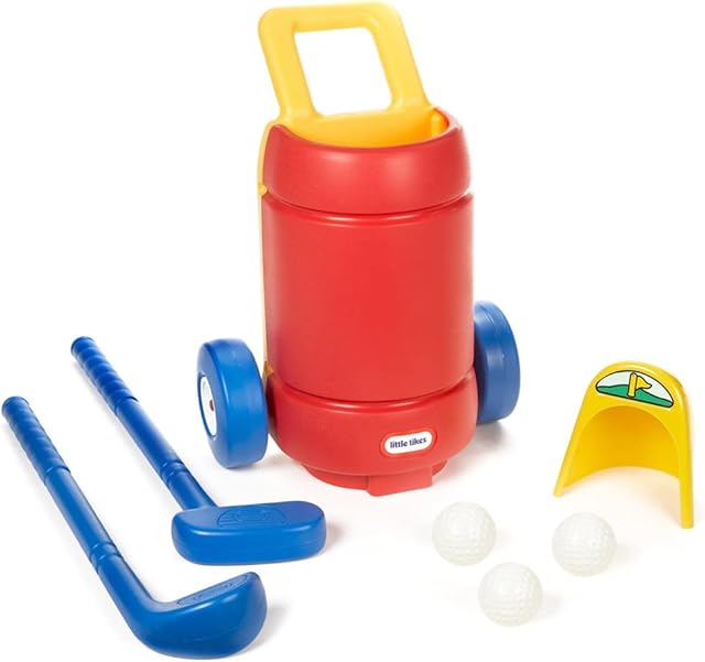The Little Tikes TotSports Easy Hit Golf Set + 3 balls + 2 clubs