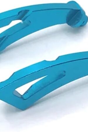 The RC Parts for WLtoys 1/18 184011 A949 A959 A969 A979 K929 RC Car Metal Upgrade and Modification Rear Wing Bracket Modified Replacement Parts(Blue)