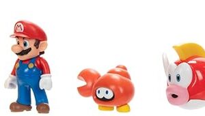 The Redcolorful Nintendo 2.5" Sparkling Waters Diorama Set