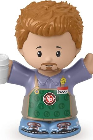 The Replacement Part for Fisher-Price Little People Barista and Customer Playset HBW63 - Replacement Barista Figure