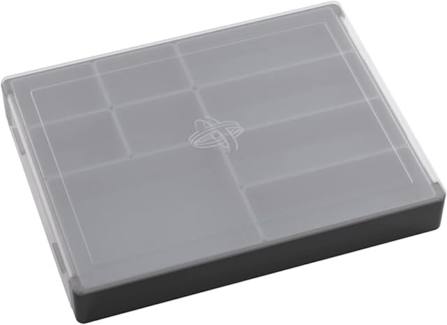 The Token Silo Convertible | Store and Organize Board Game Tokens | 9 Removable Trays in 3 Different Sizes | Stackable Token Box | Convenient Space-Saving Design | Black | Made by Gamegenic (GGS22001ML)