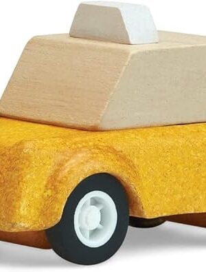 The PlanToys Yellow Taxicab (6295)