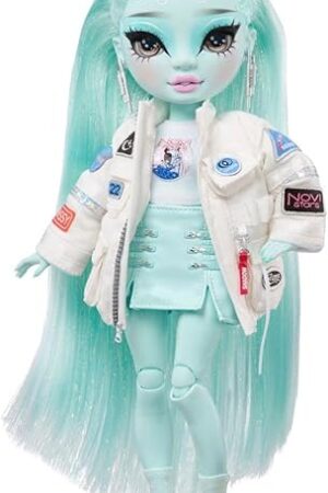 The Rainbow High Shadow High Zooey Electra- Light Green Fashion Doll. Fashionable Outfit & 10+ Colorful Play Accessories. Great Gift for Kids 4-12 Years Old & Collectors
