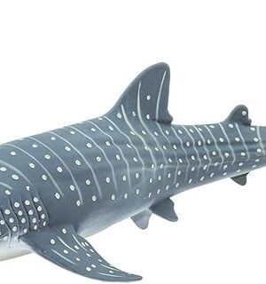 The Safari Ltd. Whale Shark Figurine - Detailed 7.25" Aquatic Figure - Educational Toy for Boys, Girls, and Kids Ages 3+