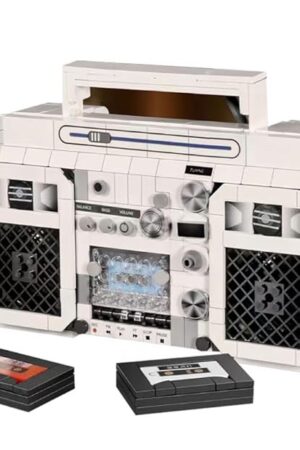 The Retro Mini Radio Building Blocks Set Gifts for Christmas, Birthday, Valentine's Day, Thanksgiving, 645pcs Vintage Radio Toys Model for Adults Girls Boys Kid Toys