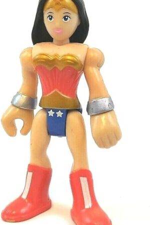 The Replacement Part for Fisher-Price Imaginext Playset - DRN36 ~ Super-Friends Superman and Wonder Woman ~ Replacement Poseable Wonder Woman Figure