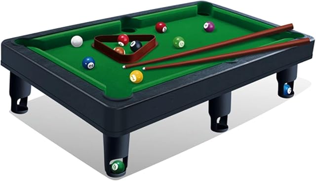 The Mini Billiard Table Game, Cat Billiard Balls, Includes Game Balls, Mom Ball, Tripod and More, Portable Pool Set for Family and Children Games, Best Gift for Pet Cat (A)
