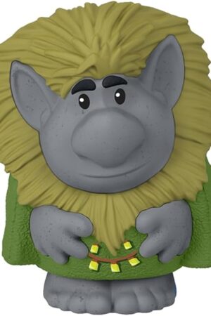 The Replacement Part for Fisher-Price Little-People Carry Along Castle Case Playset - HMX76 ~ Replacement Troll Grand Pabbie Figure ~ Inspired by Disney Frozen Movie