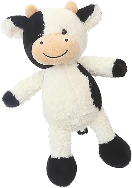 The CHELEI2019 11.8" Cow Stuffed Animal Plush Soft Christmas Cow Plushies Toy for Kids,Girls