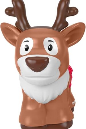 The Replacement Part for Fisher-Price Little People Winter Holiday Christmas Playset - HJW19 ~ Replacement Reindeer Figure