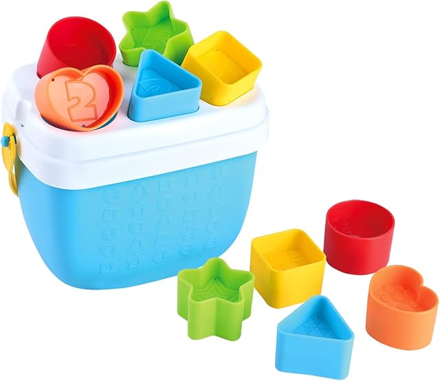The Play Match A– Shape Bucket Sorter for Toddlers Kids – Educational & Learning Cube for Boys & Girls 1 Years & up