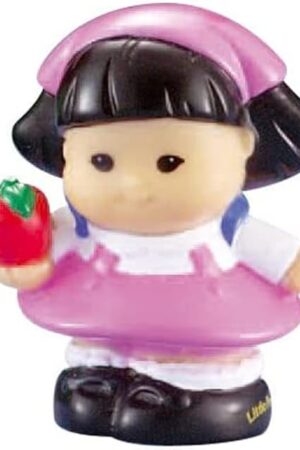 The Replacement Part for Fisher-Price Little-People Sonya Lee Farm Playset - Replacement Sonya Lee Little Girl Figure ~ Wearing Pink Dress ~ Works Wtih Other Playsets As Well!