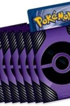 The Pokemon Card Sleeves - Purple Pokeball - Trainer Toolkit 2022-65 Count Pack - Deck Protectors