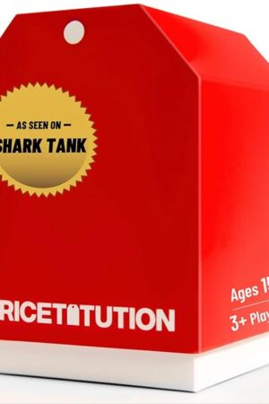 The Pricetitution Card Game (from Shark Tank!) - Game Nights, Dinner Parties, Funny Conversations...Play in-Person or Over Video Online! | 3+ Players | Adults 16+ | How Much Money Would it take You to_?!