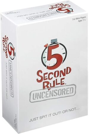 The PlayMonster 5 Second Rule Uncensored - Fun Card Game for Game Night with Friends - for Ages 17 and Up
