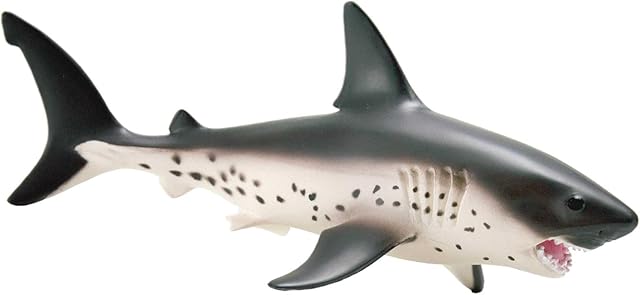 The Safari Ltd. Salmon Shark Figurine - Hand-Painted, Lifelike 5.5" Model Figure - Fun Educational Ocean Toy for Boys, Girls & Kids Ages 3+