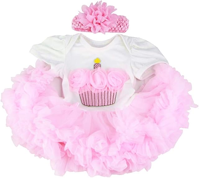 The Pink Crown Reborn Baby Dolls Clothes for 20-23 Inch Pure Handmade 2 Pieces Reborn Doll Baby Girl Clothing Set