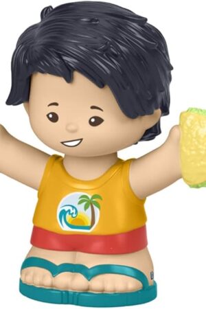 The Replacement Part for Fisher-Price Little People Serve It Up Food Truck Playset - GTT73 ~ Replacement Boy Figure Holding a Taco ~ Black Hair