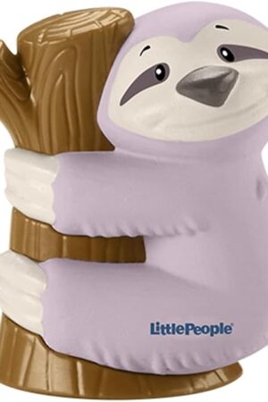 The Replacement Part for Fisher-Price Little People Noah's Ark Playset - HNG03 ~ Replacement Purple Sloth Figure ~ Works with Other Sets Too ~ Children's Bible Story Playset Figure