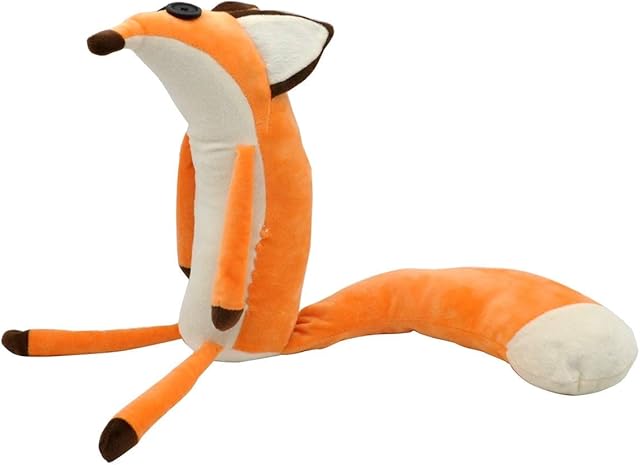 The The Little Fox Le Petit Fox Plush Doll Puppet Toy, Fox Throw Pillow Orange Fox Cartoon Sleeping Stuffed Toy for Prince Christmas/Birthday/Party