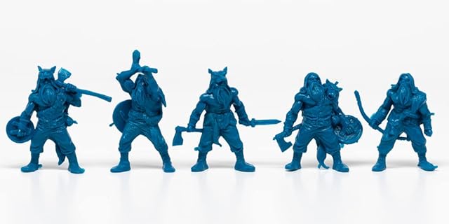 The Creature Mini Action Figure Playset- Wolfhound Squad 2ʺ Fantasy Figures - XL 1 32nd Scale