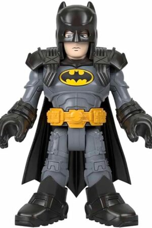 The Replacement Part for Imaginext Super-Friends Playset - HML03 ~ Replacement Poseable Batman Figure ~ Includes Helmet
