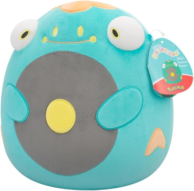 The Squishmallows Pokemon SQPK00057 10" Bellibolt in Green - Official Pokemon Plush Toy for Kids.2+