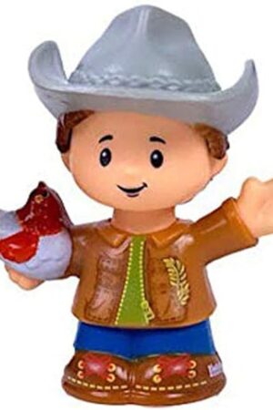 The Replacement Part for Fisher-Price Little People Caring for Animals Farm - DWC31 and CHJ51 ~ Replacement Farmer/Cowboy Figure