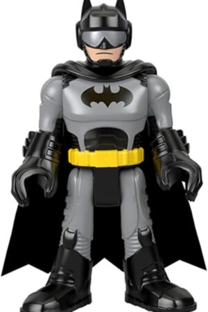 The Replacement Part for Imaginext Batman Rally Car Playset - GKJ25 ~ Poseable Batman Figure ~ Wearing Gray and Black Suit with Cape