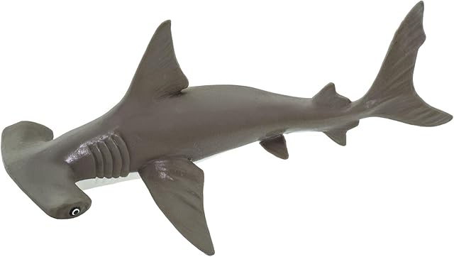 The Safari Ltd. Baby Hammerhead Shark Figurine - Detailed 7" Model Figure - Educational Toy for Boys, Girls, and Kids Ages 18M+