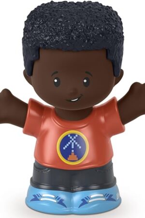 The Replacement Part for Fisher-Price Little People Playset HBW67 - Replacement African-American Video Game Player Figure