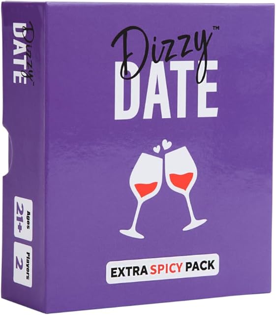 The Beer Pressure Dizzy Date - Extra Spicy Expansion Pack. The Card Game for Date Night. Perfect Valentine's Day Gift!