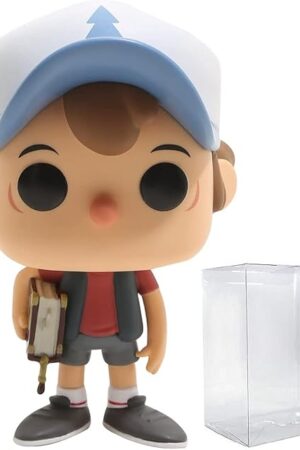 The POP Disney: Gravity Falls - Dipper Pines Funko Vinyl Figure (Bundled with Compatible Pop Box Protector Case), Multicolored, 3.75 inches