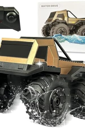 The Rc Cybertruck Toy, All-Terrain Capability Remote Control Truck for Kids&Adults, Off-Road Car, Gift for Kids Ages 7 8 9 10+ Boys Gloden