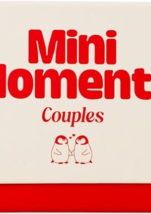 The Rabble Mini Moments - 150 Couples Games and Couples Activities with Stay at Home Date Night Ideas, Perfect for Game Nights and 2 Players