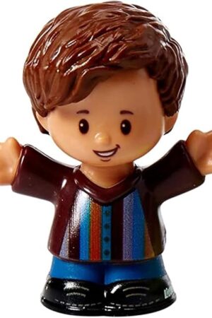 The Replacement Part for Fisher-Price Little People Big Helpers Family - FTL14 ~ Replacement Hispanic Dad Figure ~ Brown Hair