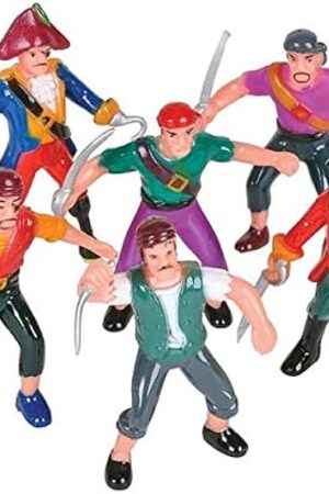 The Rhode Island Novelty 2.5 Inch Pirate Figures,12 Pieces per Order