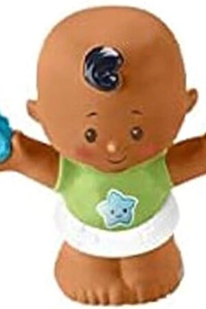 The Replacement Part for Little People 1-2-3 Babies Playdate Playset - GVH47 ~ Replacement Baby Figure with Toy Bear