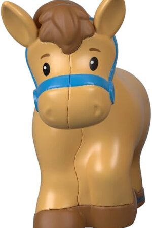 The Replacement Part for Fisher-Price Little People Farm Animal Friends Playset - GFL21 ~ Replacement Light Brown Horse Figure
