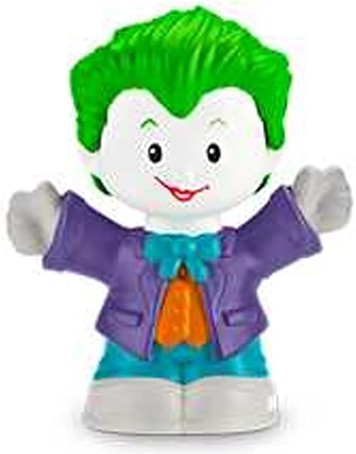 The Replacement Part for Fisher-Price Little People Inspired by DC Superfriends Deluxe Batcave Playset HHY77 - Replacement Joker Figure