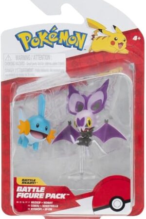 The Pokémon Battle Figure Pack (Tatsugiri (Curly Form) & Rowlet) W20